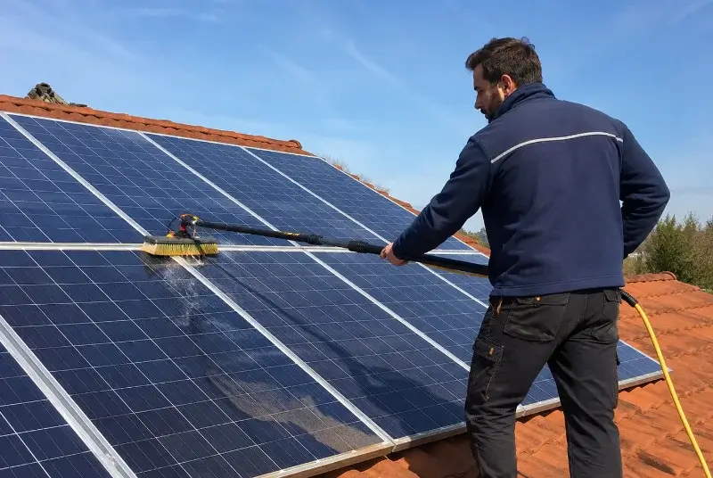 Nettoyage et entretien de panneaux solaires à Codognan